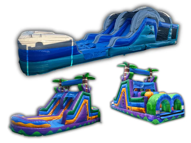 Inflatable obstacle course rental for school field days and events in Lakeland, FL
